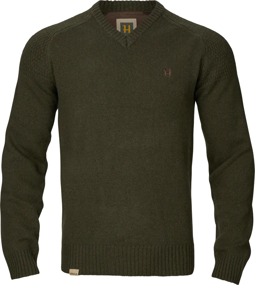 Vincent Merino V-Neck Tröja Härkila - Rosin *