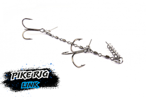 DARTS PIKE RIG LINK XL SHALLOW 12 CM 2/0 1-PACK