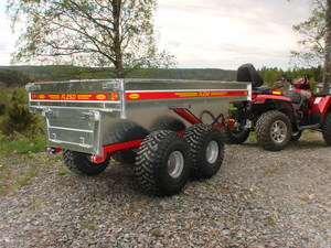 Kranman FL250V Dumpersvagn 