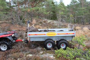 Kranman FL400 Transportvagn 