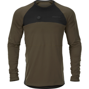 Härkila Heat L/S T-shirt - Willow Green/Black 