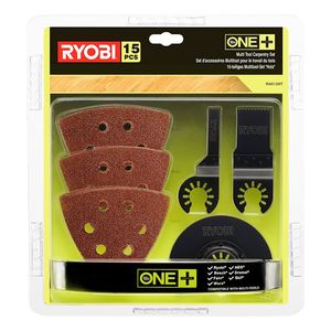 Ryobi RAK15MT Tillbehör Multiverktyg 15 delar