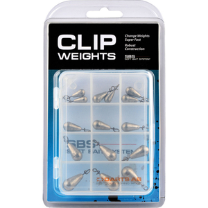 DARTS CLIP WEIGHTS BOX BLY