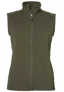 Lenzie Technostretch Vest Dam Chevalier - Dark Green 