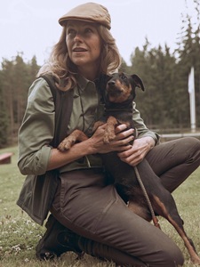 Lenzie Technostretch Vest Dam Chevalier - Dark Green 