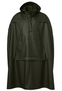 Stratus Rain Poncho Chevalier - Dark Green 