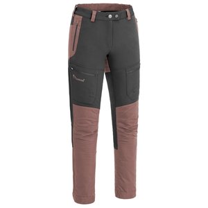 Finnveden Hybrid Friluftsbyxa Dam Pinewood - Marronrose/Mörk Antracitgrå 