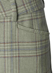 Advie Breeks Dam Chevalier - Willow Green Checked 