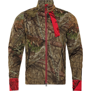 Moose Hunter 2.0 fleece jacka Härkila - MossyOak Break-Up Country/MossyOak Red 