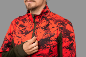 Wildboar Pro camo fleece jacka Härkila - AXIS MSP Wildboar orange 