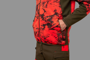 Wildboar Pro camo fleece jacka Härkila - AXIS MSP Wildboar orange 