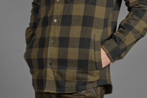 Canada skjorta Seeland - Green Check 