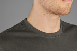 Outdoor 2-pack t-shirt Seeland - Raven/Pine green 