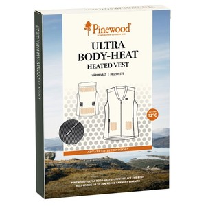 Värmeväst Ultra Body-Heat Pinewood - Svart/Grå 