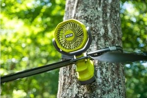 Ryobi RCF18-0 Fläkt med klämfäste 18V