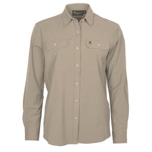 Everyday Travel L/S Skjorta W’S Dam Pinewood - Sand 