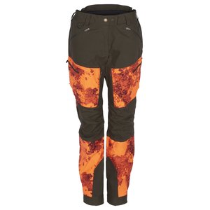 Furudal Tracking Camou Trousers W’S Dam Pinewood - Strata Blaze/Mossgrön 