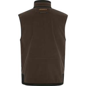Kamko Fleece Väst Härkila - Brown/Red 