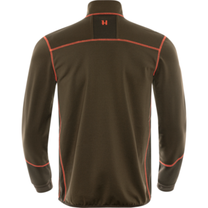 Härkila Scandinavian Fleece Jacka - Willow Green/Shadow Brown 
