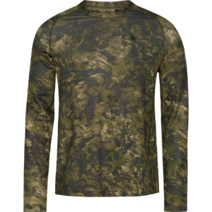 Active Camo L/S T-Shirt Seeland - InVis Green 