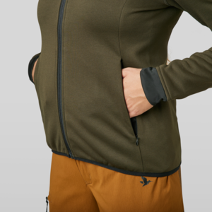 Power Fleece Dam Seeland - Pine Green 
