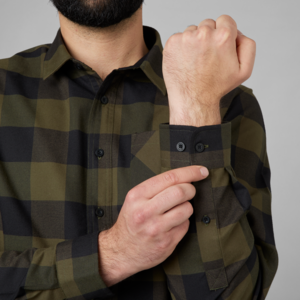Toronto Skjorta Seeland - Green Check 