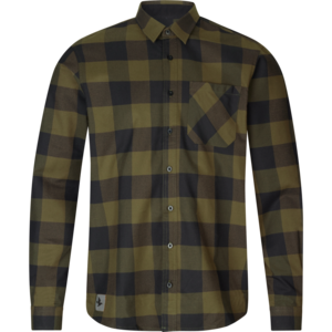Toronto Skjorta Seeland - Green Check 