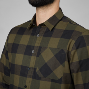 Toronto Skjorta Seeland - Green Check 