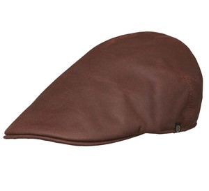 Torre Waxed Cotton Sixpence Cap Chevalier - Burgundy 