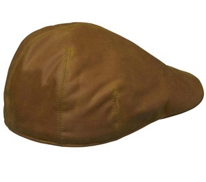 Torre Waxed Cotton Sixpence Cap Chevalier - Golden Oak 