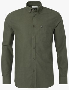 Dalby Regular Fit Shirt Chevalier - Dark Green 