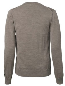 Blaise V-Neck Merino Pullover Dam Chevalier - Walnut 