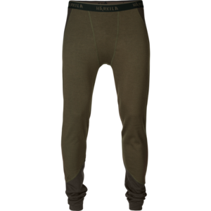 Härkila Base Warm långkalsonger - Willow green/Shadow brown 