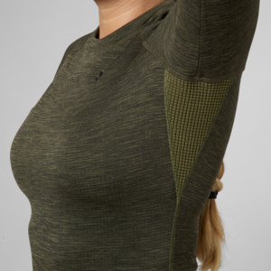 Active L/S T-shirt Dam Seeland - Pine Green 