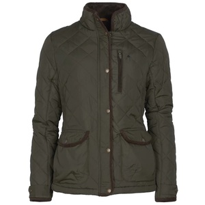 Nydala Classic Quiltad Jacka Dam Pinewood - Mossgrön 