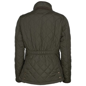 Nydala Classic Quiltad Jacka Dam Pinewood - Mossgrön 