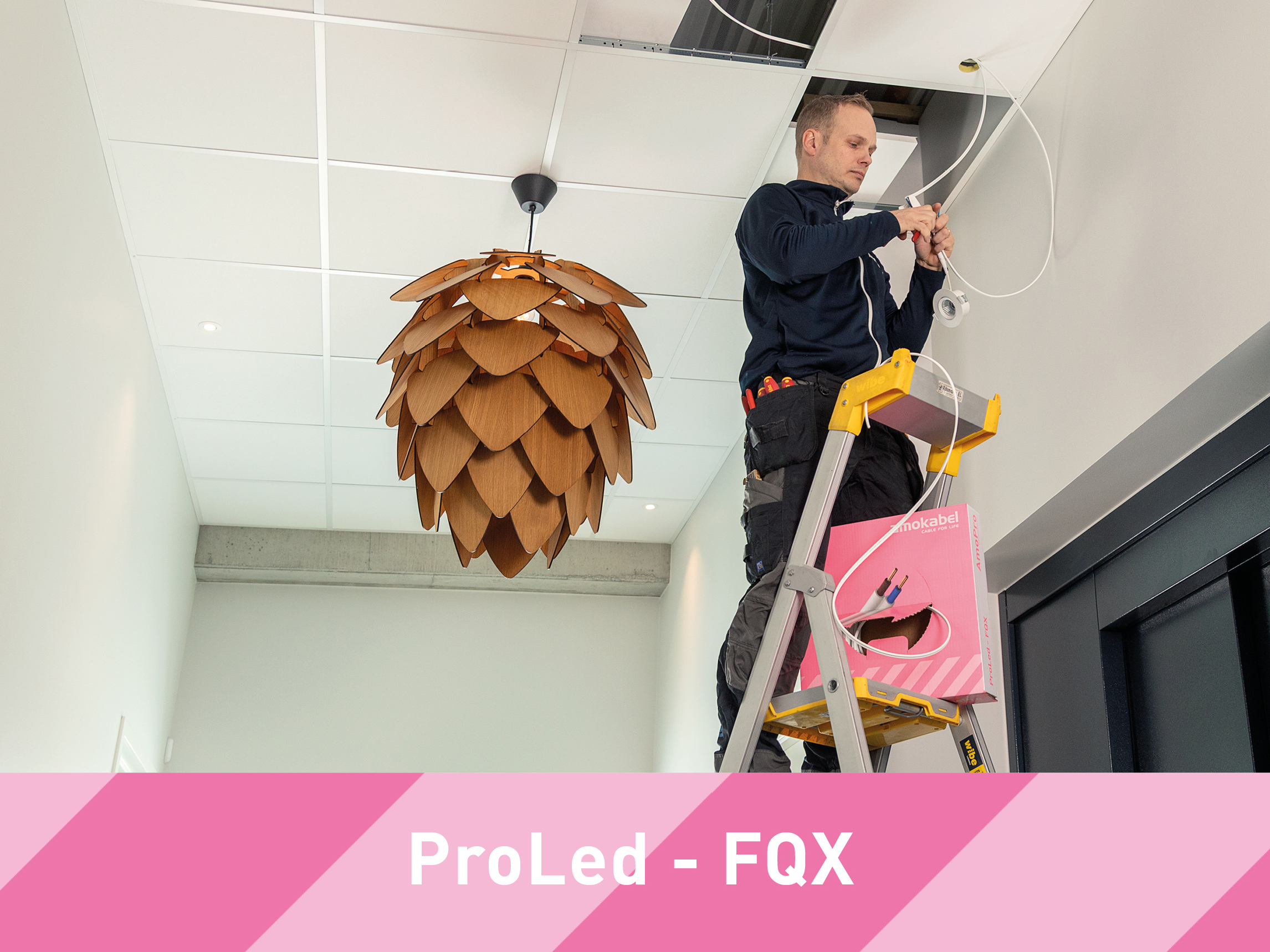 ProLed - FQX, Den smidigaste och snabbaste kabeln för undertaket