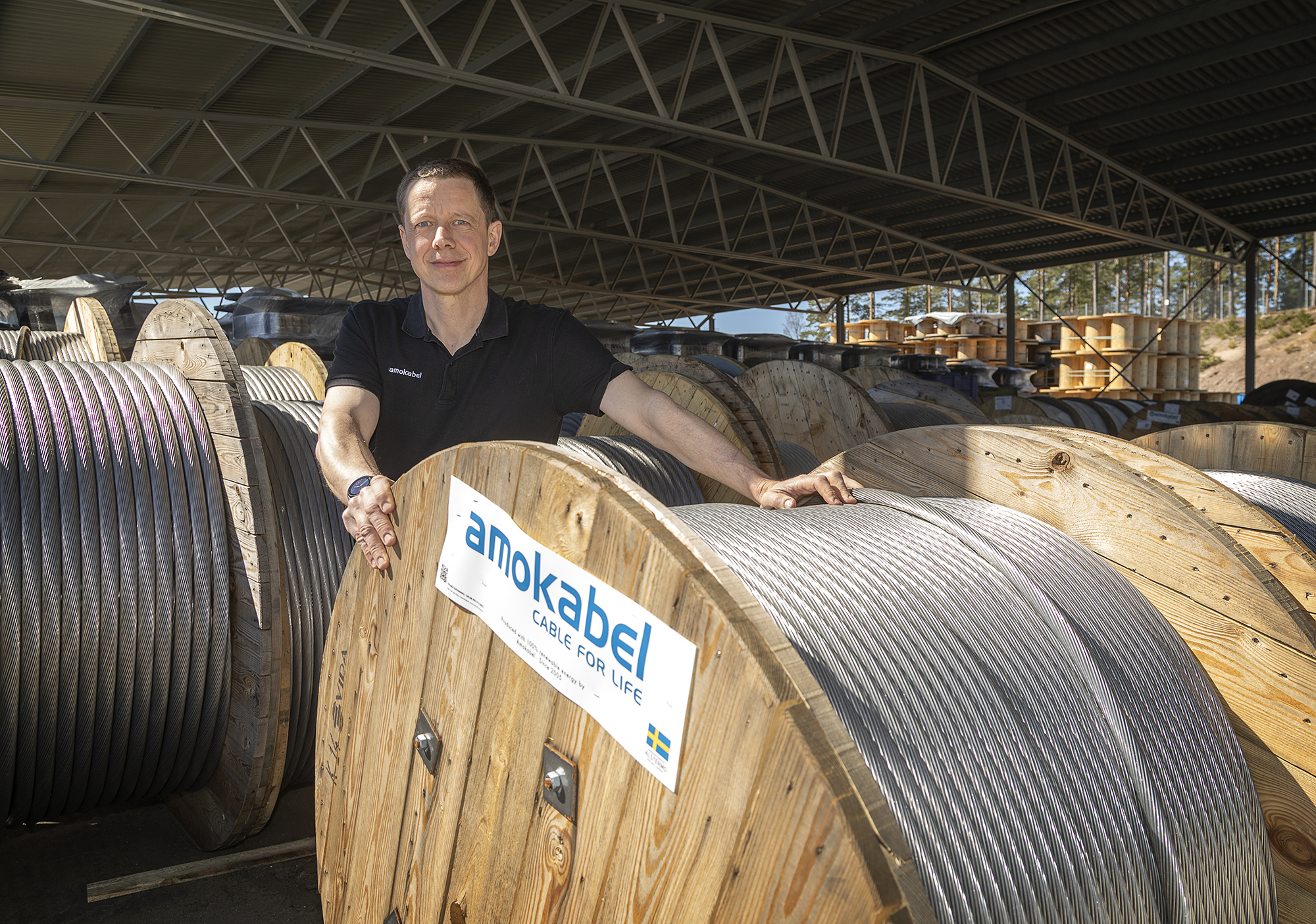 Amokabel tredubblar kapaciteten på blanklina