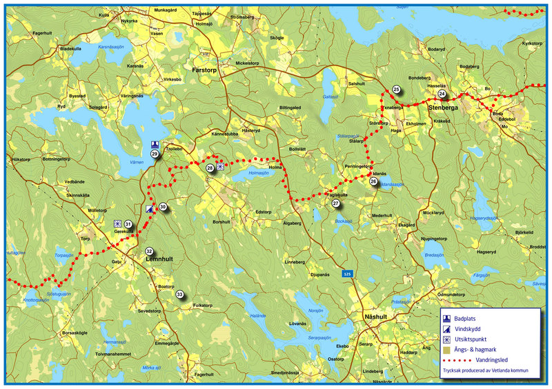 Höglandsleden Lemnhult - Stenberga
