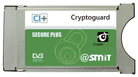 Bild på ett Cryptoguard CA-modul CI SMiT