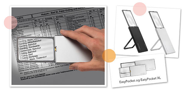Tre bilder på EasyPocket XL innslagsluper