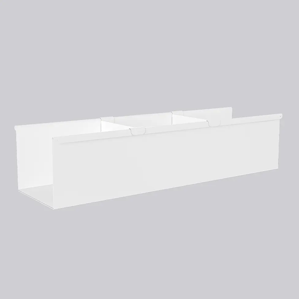 Book compartment with dividers