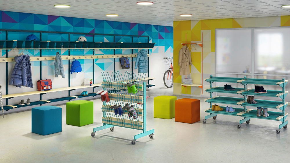 School Cloakroom