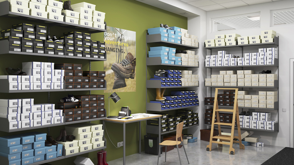 Shoe storage
