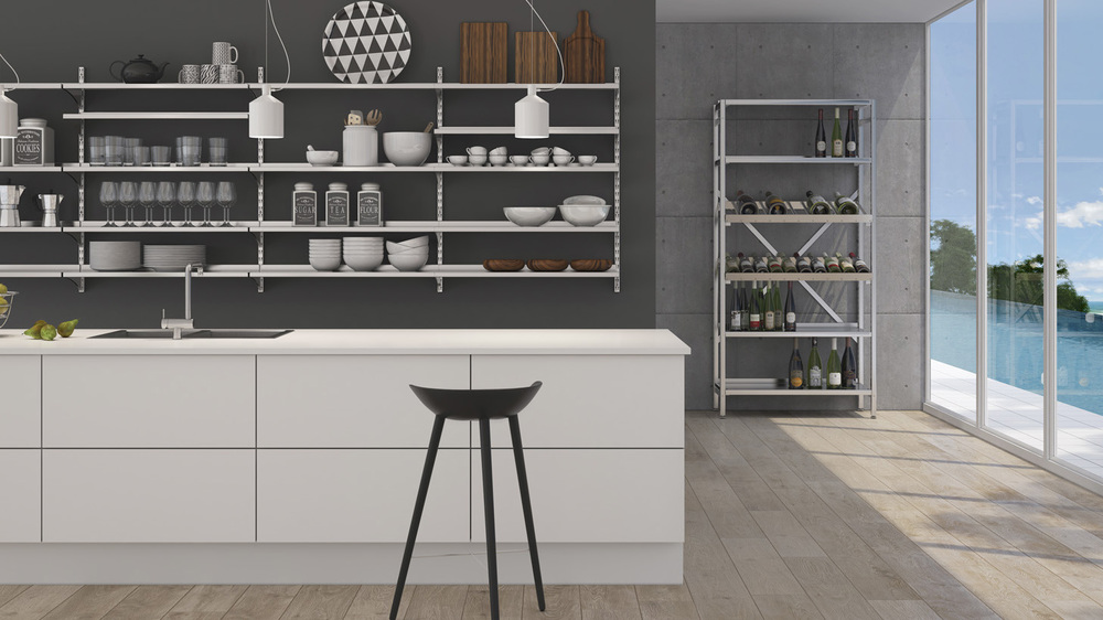 Stainless kitchen