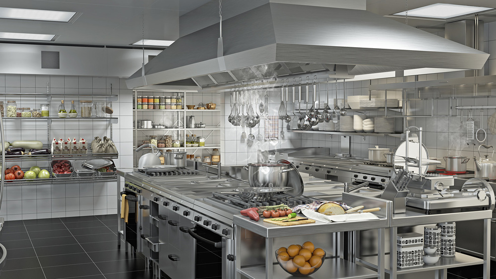 Restaurant kitchen