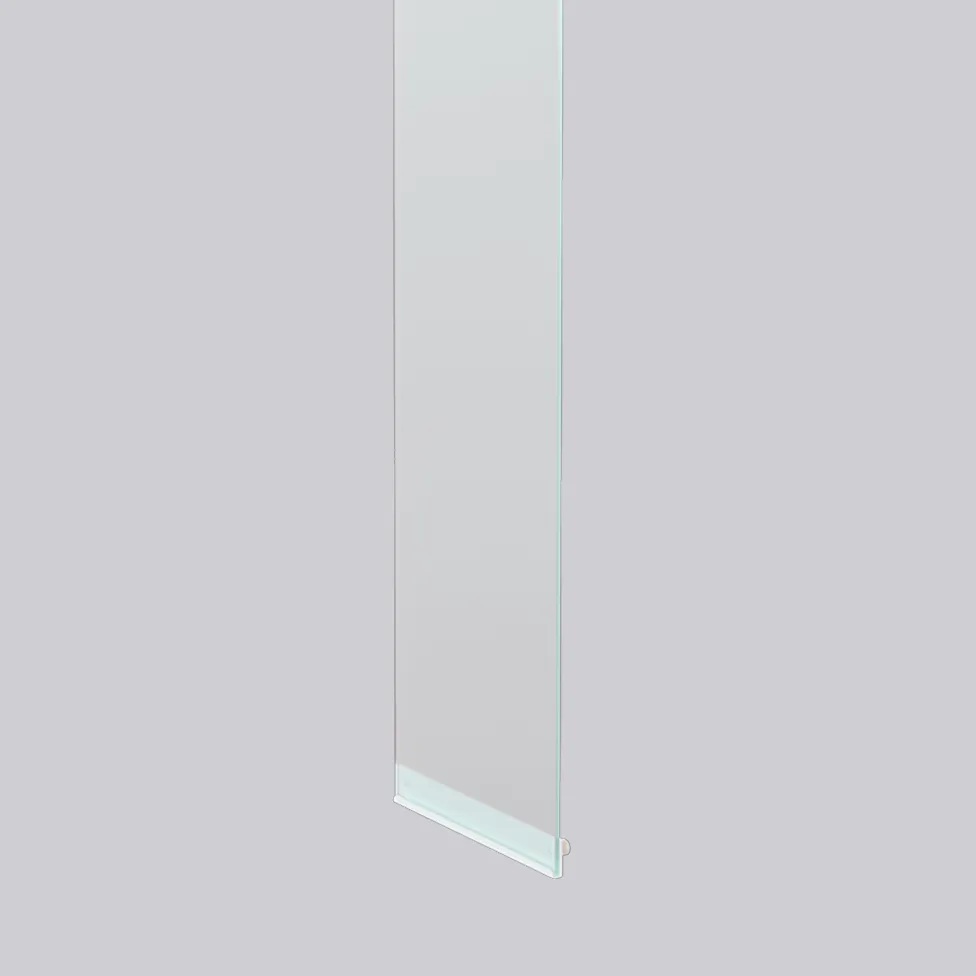 Gaveltäckning, djup 290, 374 eller 542mm, frostat glas