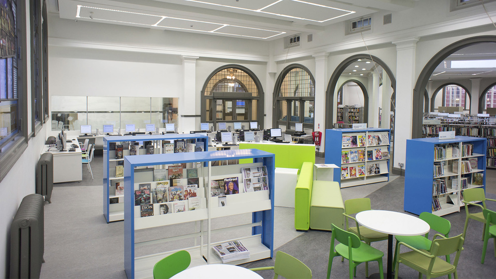 Blackpool City Library, England