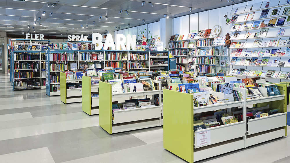 Library of Forum Nacka, Sweden
