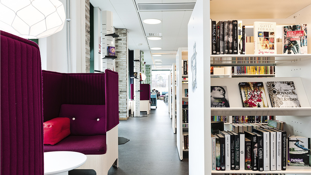 Husqvarna public library, Sweden
